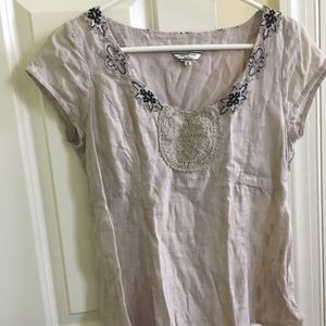 Embroidered Provencal Shirt